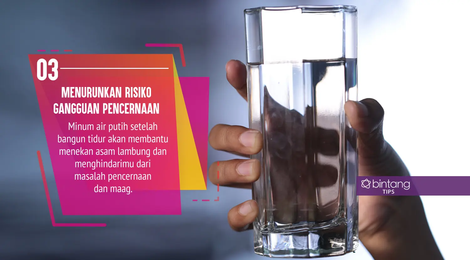 Ini manfaat yang kamu dapat kalau minum air putih setelah bangun tidur. (Foto: Deki Prayoga, Digital Imaging: Nurman Abdul Hakim/Bintang.com)