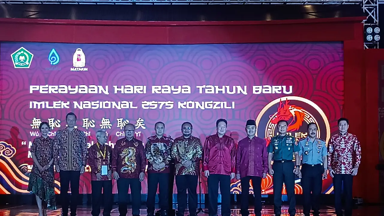 Menag Hadiri Perayaan Tahun Baru Imlek 2024