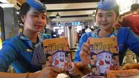 PT KAI meluncurkan komik SI Loko sebagai media komunikasi yang efektif untuk penumpang kereta di Indonesia (Liputan6.com/ Switzy Sabandar)