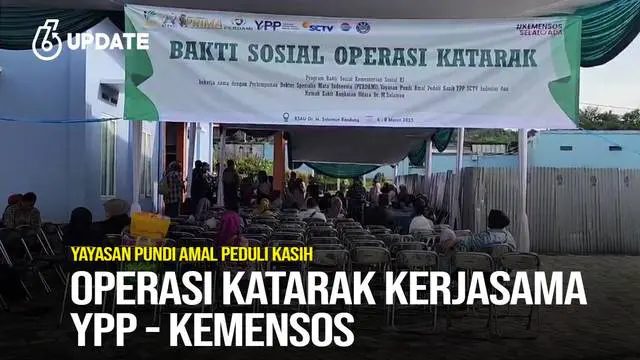 Operasi Katarak Kerjasama YPP - Kemensos
