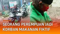 Sebuah kejadian tidak terduga dialami seorang perempuan ketika rumahnya didatangi 11 driver ojol mengantarkan pesanan makanan.