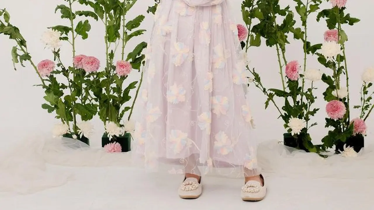 Baju lebaran anak perempuan