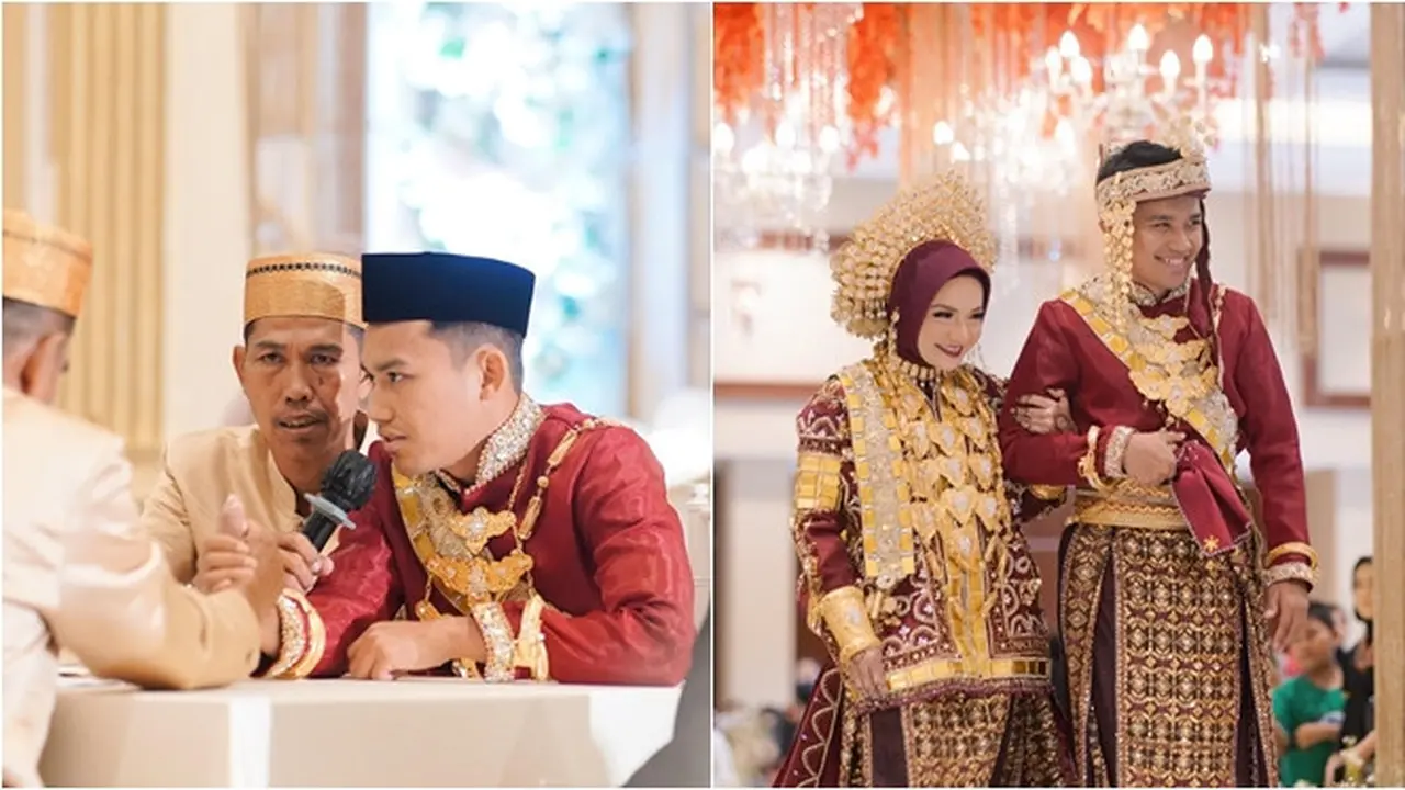 6 Potret Pernikahan Witan Sulaeman dan Rismahani, Pakai Busana Adat Bugis