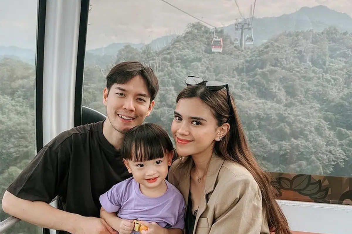 Gaya Audi Marissa Mudik Ke Kampung Halam Suami di Taiwan