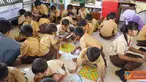 Citizen6, Surabaya: Mahasiswa ITS, Jurusan Teknik Kimia, dalam program kreatifitas mahasiswa pengabdian masyarakat (PKMM) membuat permainan yang bernama Jaws (Javanesse World Scrabble).(Pengirim: Widhy Roviantika)
