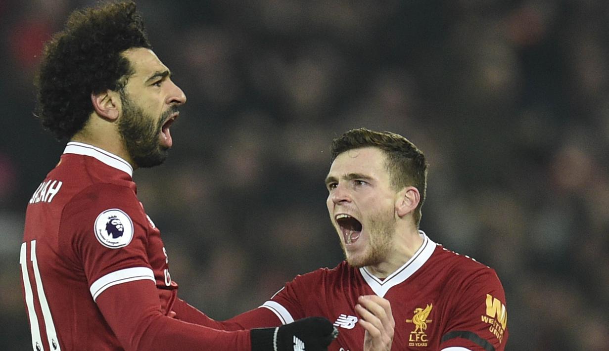 2. Mohamed Salah (Liverpool) - 18 Gol. (AFP/Oli Scarff)
