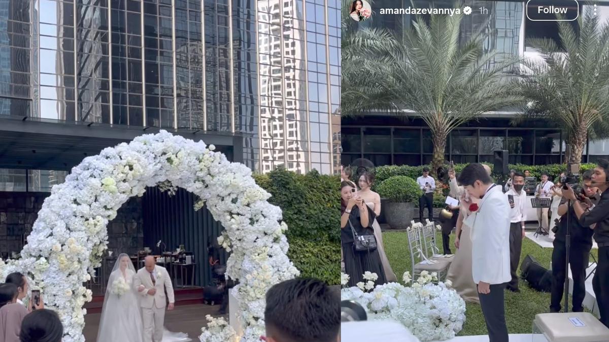 Kenny Austin Nangis Lihat Amanda Manopo Pakai Gaun Pengantin, Ungkap Pesan Cinta untuk Sang Istri
