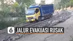 Beredar video memperlihatkan jalur evakuasi merapi yang rusak cukup parah. Kepala Bidang Bina Marga DPUPR Pemkab Klaten menambahkan, kegiatan pemeliharaan baru tahap pengajuan SK dan perencanaan.