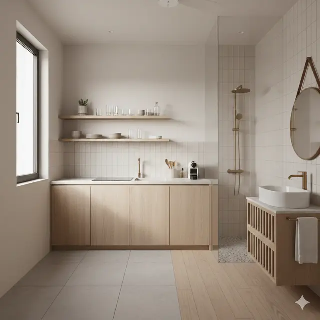 Model Dapur Minimalis dan Kamar Mandi