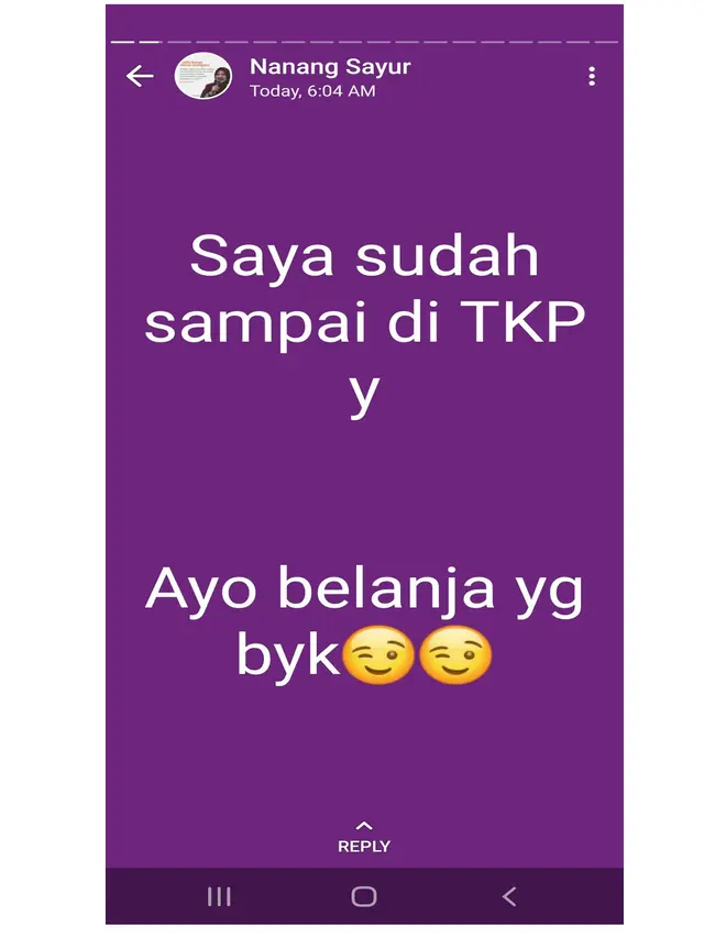 Kocak, 6 Status WhatsApp Tukang Sayur Ini Bikin Senyum Sendiri