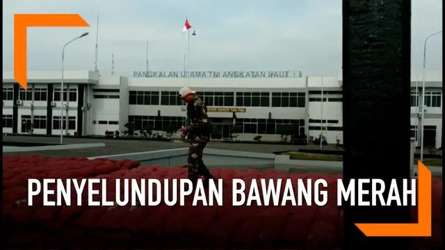 Prajurit TNI AL menangkap kapal penyelundup bawang merah saat sedang melakukan patroli di perairan Sumatera Utara.