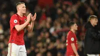 Menjadi produk akademi Manchester United juga menjadikan Scott McTominay kandidat yang ideal menjadi kapten karena memahami nilai-nilai dasar klub. (Foto: AFP/Oli Scarff)