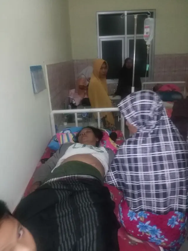 Salah satu korban keracunan