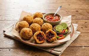 Resep Bola Bola Tempe Isi Sambal Mercon, Camilan Gurih dengan Isian Pedas Menggugah Selera