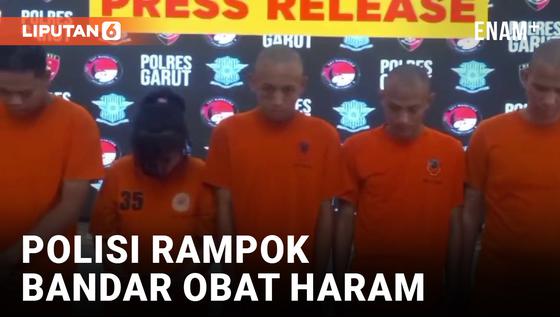VIDEO: 2 Polisi Garut Culik dan Rampok Bandar Obat Haram