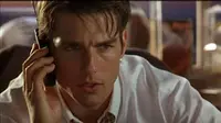 Tom Cruise sebagai jerry Maguire dalam jerry Maguire, 1996. (TriStar Pictures via IMDb)