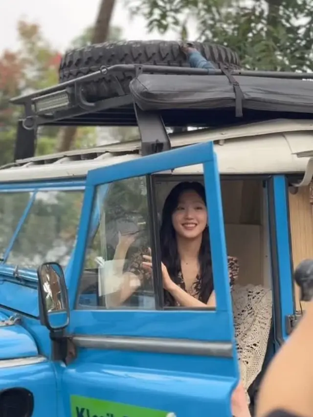 6 Potret Kim Go Eun Jalani Syuting di Bandung, Jadi Sorotan