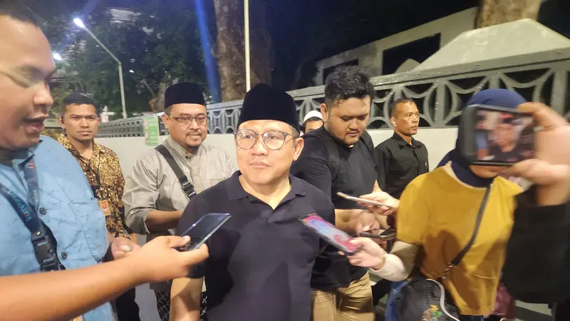 Calon Wakil Presiden (Cawapres) nomor urut satu Muhaimin Iskandar alias Cak Imin.