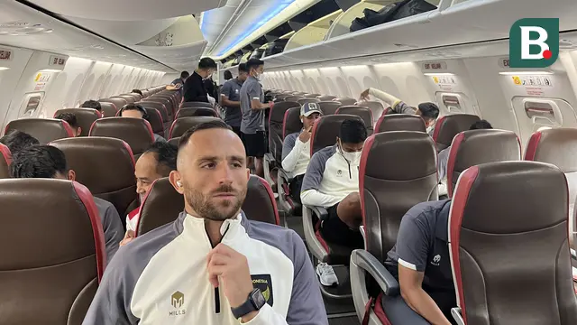 Foto: Mengikuti Perjalanan Satu Pesawat dengan Rombongan Timnas Indonesia untuk Jalani Laga Piala AFF 2022 Kontra Brunei Darussalam