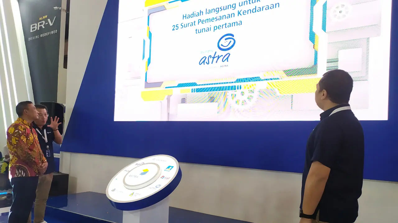 Project Director Astra Financial GIIAS 2022, Tan Chian Hok di GIIAS Surabaya 2022. (Dian Kurniawan/Liputan6.com)