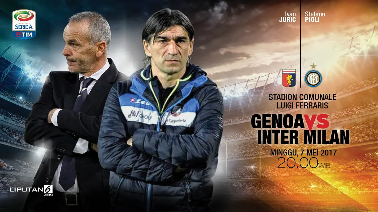Genoa vs Inter Milan. 