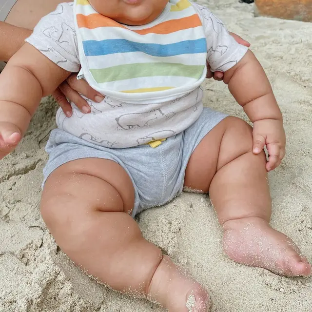 Anak Arie Kriting dan INdah Permatasari (Instagram/indahpermatas)