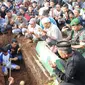 Jenazah Rico korban bom di Thamrin dimakamkan di Boyolali. (Liputan6.com/Reza Kuncoro)