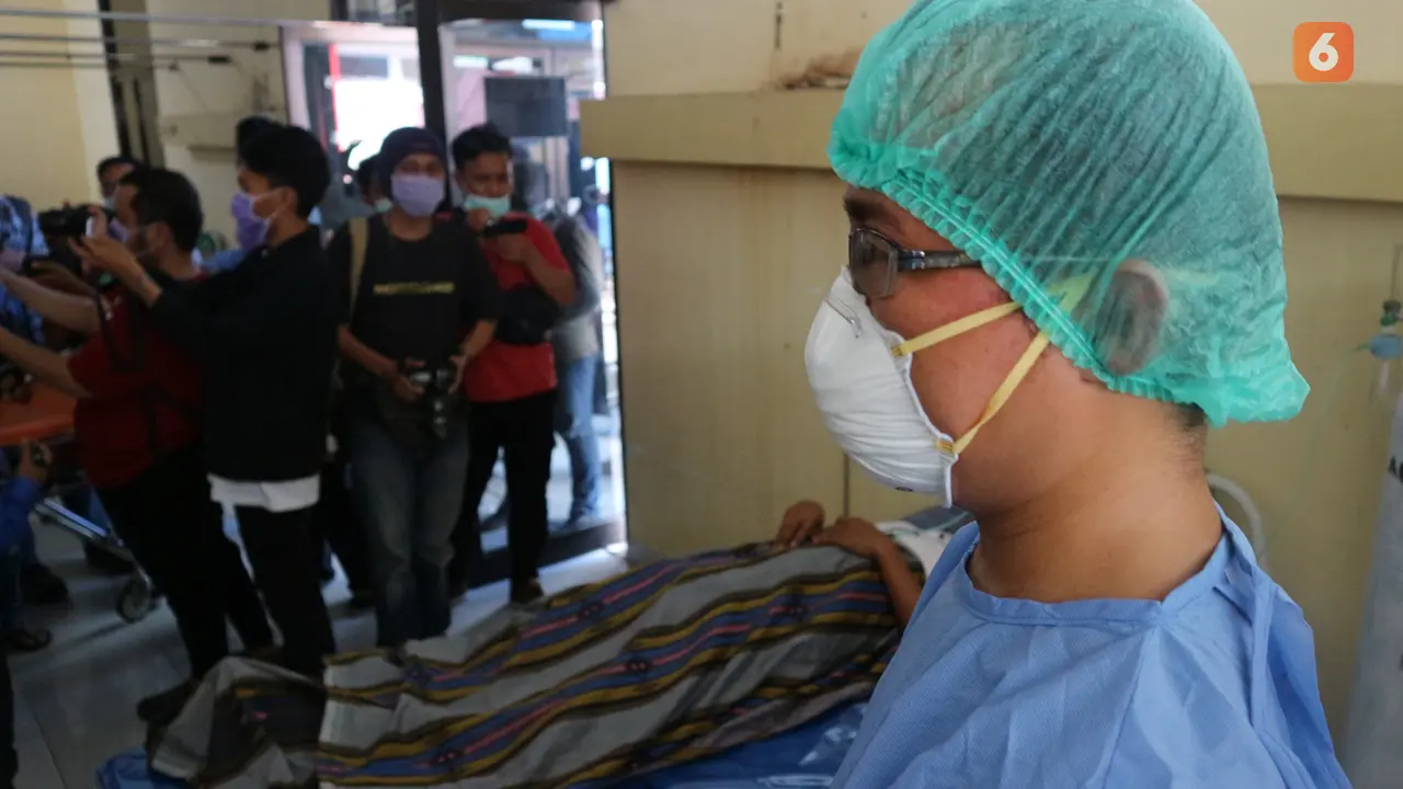 simulasi penanganan pasien covid-19
