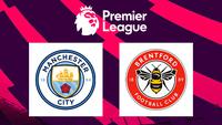 Premier League - Manchester City Vs Brentford (Bola.com/Adreanus Titus)