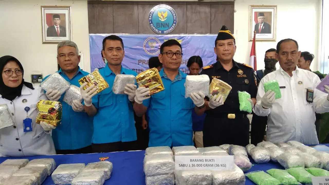 Kapal Nelayan Jadi Jalur Distribusi Narkoba Asal Malaysia Masuk ke Sumsel
