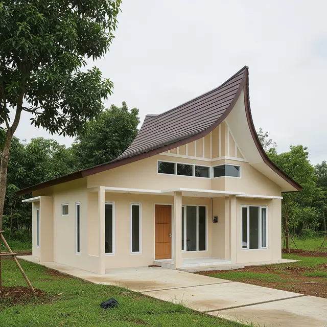Model Rumah Sederhana Padang