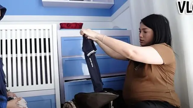 6 Momen Ussy Sulistiawaty Persiapkan Kamar Calon Anak Kelimanya