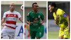 Matchday 1 Piala Menpora 2021 telah menghasilkan 23 gol dalam 8 pertandingan, termasuk gol-gol lewat tendangan bebas eksekusi bola mati. Berikut 3 pemain yang membuat gol lewat tendangan bebas indah dalam matchday 1 Piala Menpora 2021. (Kolase Foto: Bola.com/M Iqbal Ichsan)