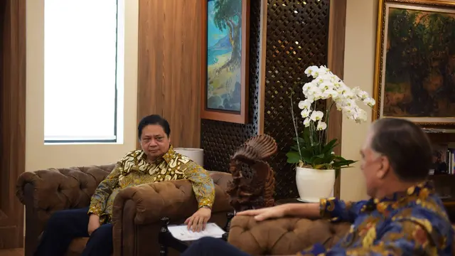 Dalam rangka pengembangan ekonomi dan transformasi digital di Indonesia, Menteri Koordinator Bidang Perekonomian Airlangga Hartarto menerima kedatangan General Manager IBM Asia Pacific Paul Burton di Jakarta, Selasa (21/6/2022).