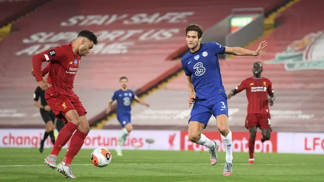 FOTO: Liverpool Hajar Chelsea di Anfield