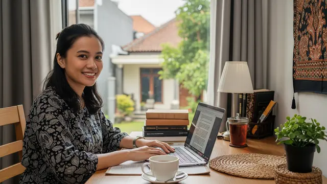 Ide Jualan Rumahan untuk Ibu Rumah Tangga Model Jasa Penulis Lepas