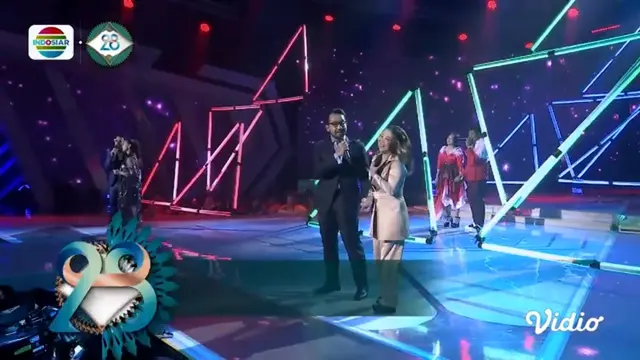 Konser INDOSIA28EST perayaan HUT Indosiar ke-28 bertabur bintang (Foto: Vidio/indosiar)