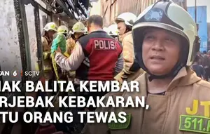 Balita Tewas dalam Kebakaran yang Menghanguskan Sejumlah Rumah di Cakung