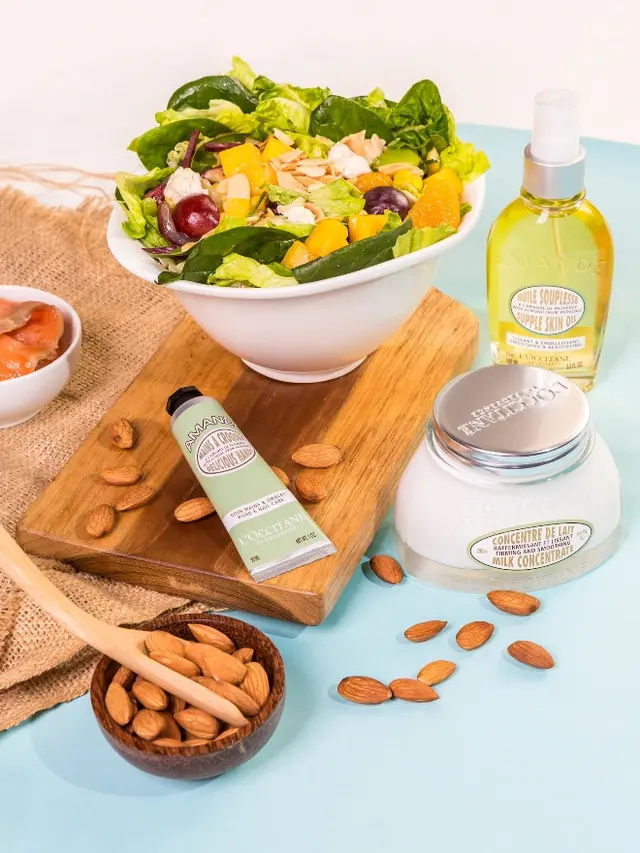 Salad Almond untuk Tubuh dan Kulit yang Lebih Sehat, Pernah Coba?