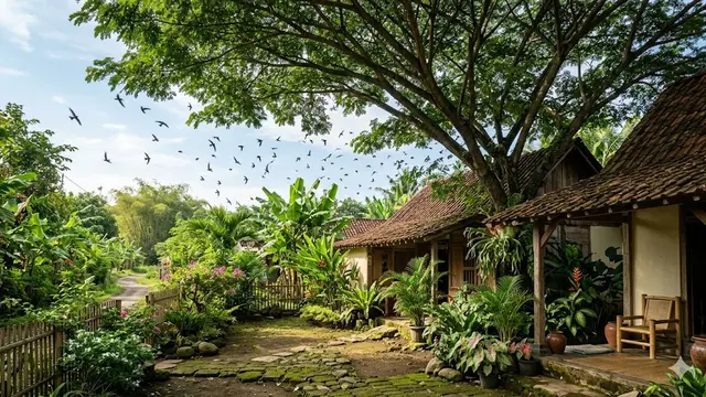 10 Ide Kebun Kecil Penarik Burung Walet, Ciptakan Ekosistem Alami