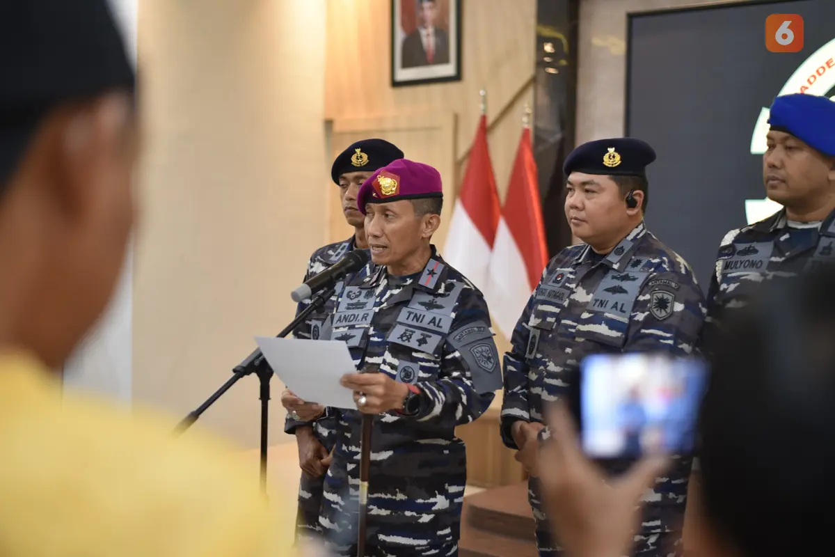 Danlantamal VI Makassar, Brigjen TNI Marinir Andi Rahmat (Liputan6.com/Fauzan)