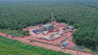 Sumur Pinang (PN)-066 yang berlokasi di Wilayah Kerja (WK) Rokan milik PT Pertamina Hulu Rokan (PHR). (Dok Pertamina)