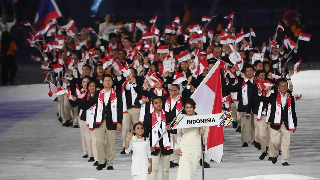 Opening Ceremony SEA Games 2017, Kontingen Indonesia, SEA Games 2017