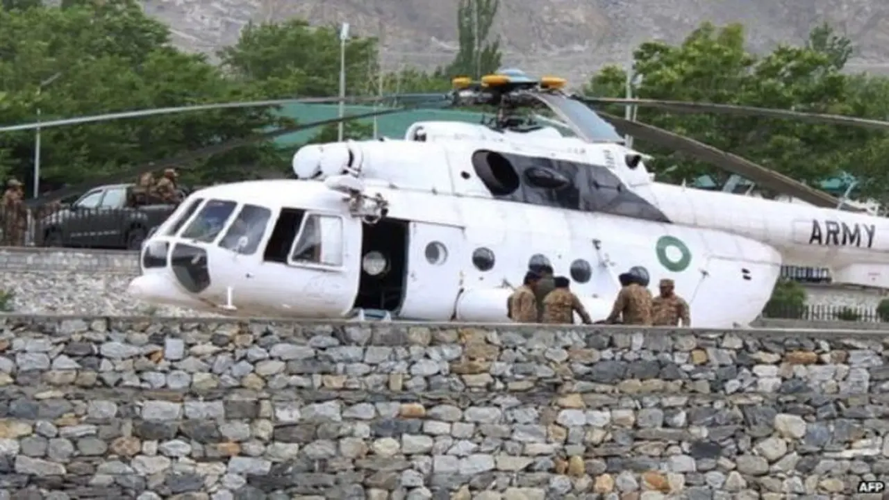 [Bintang] Kecelakaan Helikopter di Pakistan