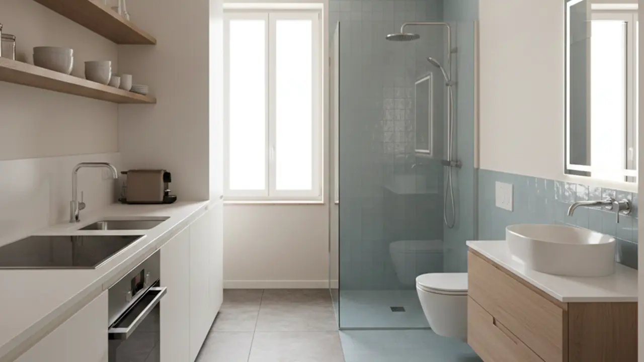 Model Dapur Minimalis dan Kamar Mandi