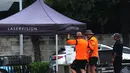 Sekitar 500 drone digunakan untuk selebrasi drone light show. (merdeka.com/Imam Buhori)