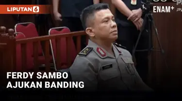 Ferdy Sambo di persidangan