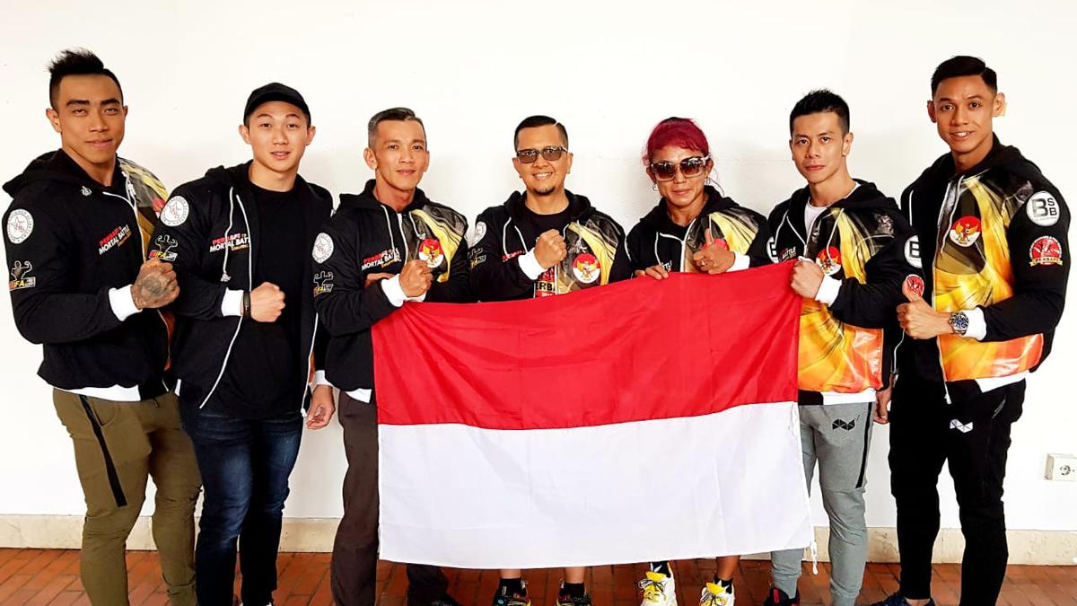 5 Atlet Binaraga Fisik Indonesia Kibarkan Bendera Merah Putih di Singapura