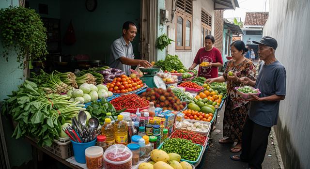 5. Usaha Sayur dan Buah Harian