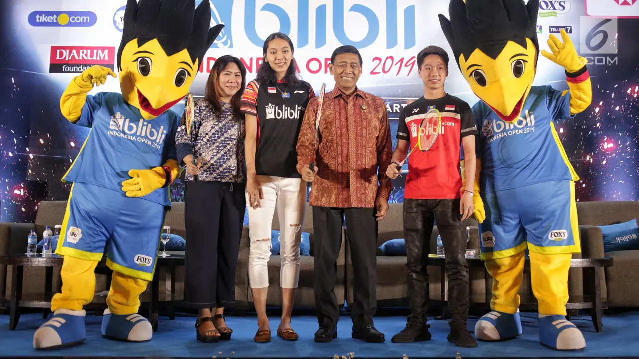 236 Pebulutangkis Siap Ramaikan Indonesia Open 2019